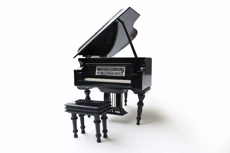 [Special] section reserved ◤ Italian handmade mini piano can flip cover modular model | European model instruments - Items for Display - Other Materials 