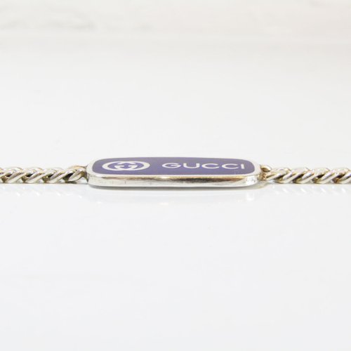 OLD GUCCI オールドグッチ ヴィンテージ シルバー925 ブルー