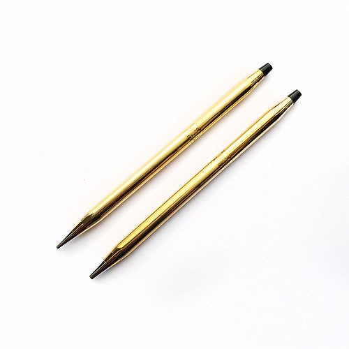 瑞文堂 CROSS 雕花原子筆自動鉛筆 | 美國 稀有 絕版 收藏