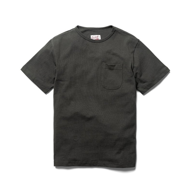 Basic Pocket Tee - 橄欖 Olive - 男 T 恤 - 棉．麻 