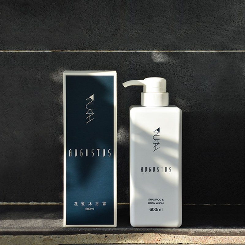 シツシャンプーとシャワージェル600ml-デュアルパーパスシャンプーとバスのボトルを使用できます - ボディソープ - プラスチック ホワイト