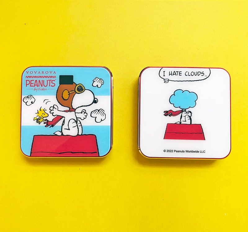 Snoopy系列 -雙用流動電源- Snoopy 飛行員 (只限香港) - 行動電源/充電線 - 其他金屬 多色