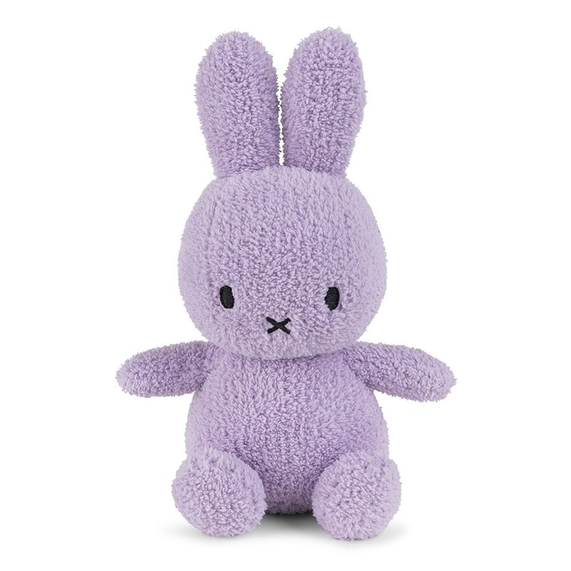 BON TON TOYS Terry Miffy Rabbit Stuffed Doll-Lilac Purple 23cm - Stuffed Dolls & Figurines - Polyester Purple