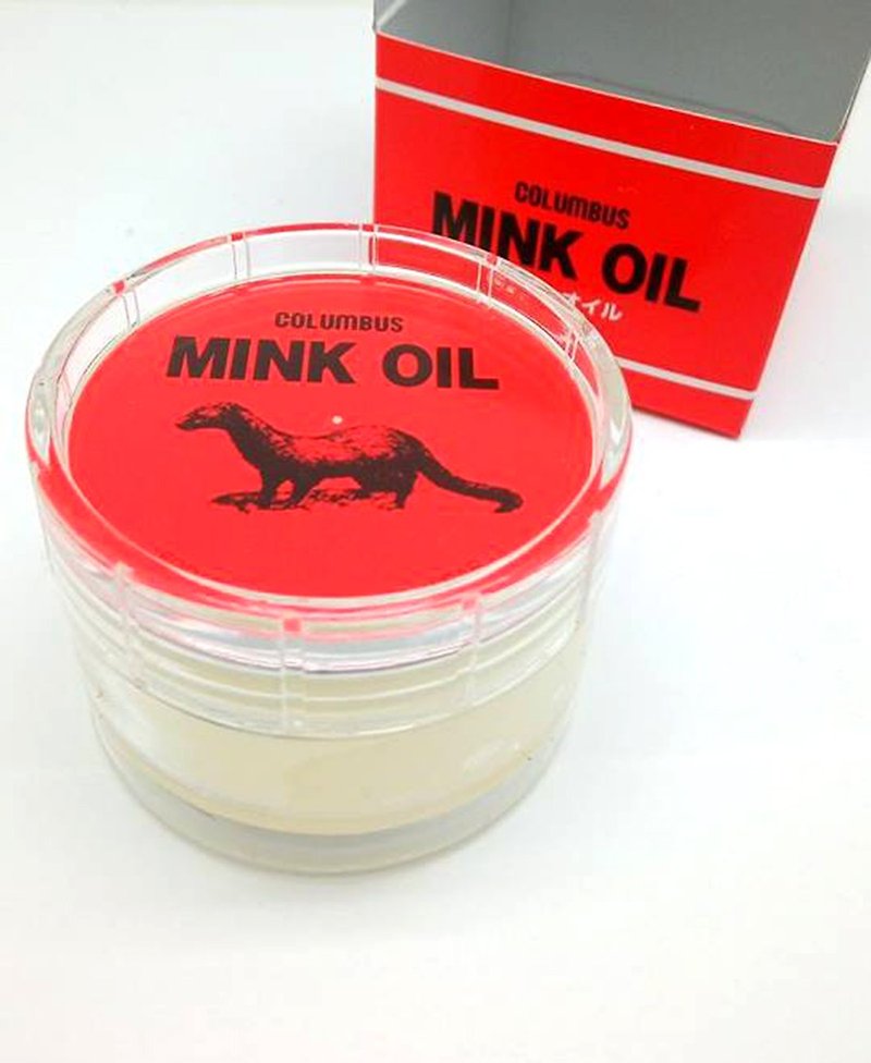 Japan imported COLUMBUS MINK OIL / oyster sauce / leather maintenance oil - Other - Other Materials 