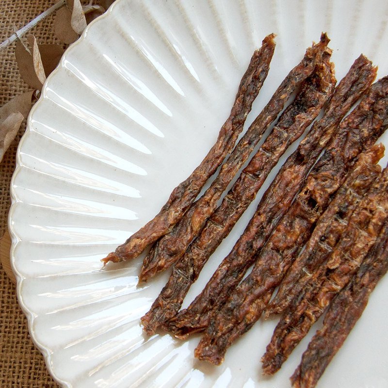 【Raw Market肉麻吉】泌尿營養棒-雞肉藍莓 - 寵物零食/肉乾 - 新鮮食材 紫色