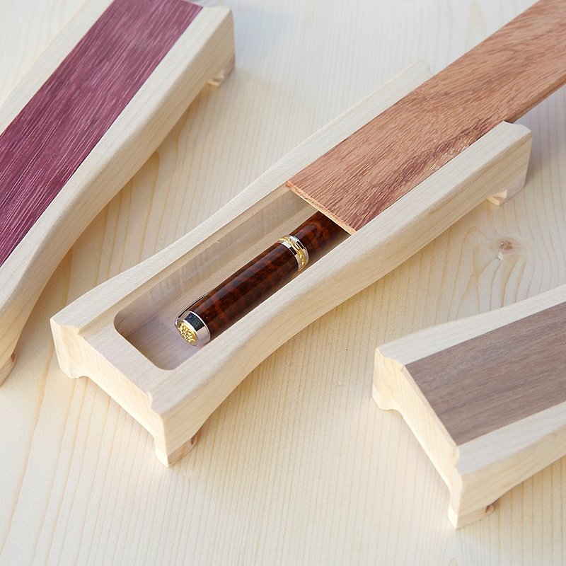 ライフスタイル|愛チベット木製ペンボックス - ペンケース・筆箱 - 木製 多色