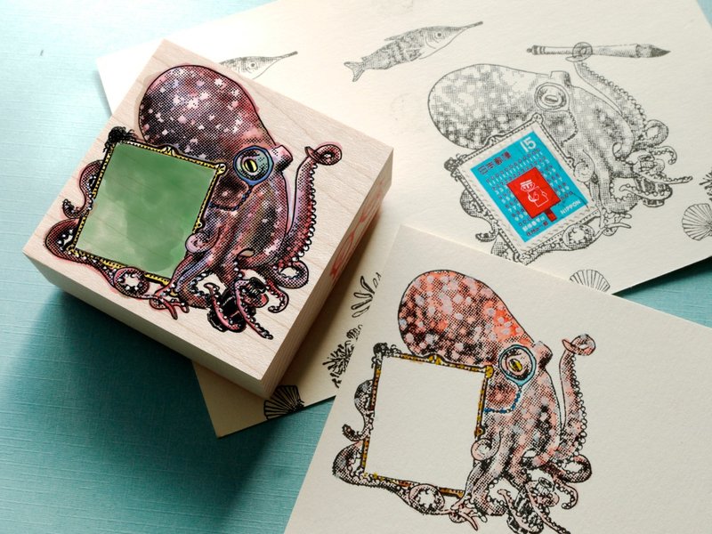 ダーシー男爵 - 印章/印台 - 木頭 