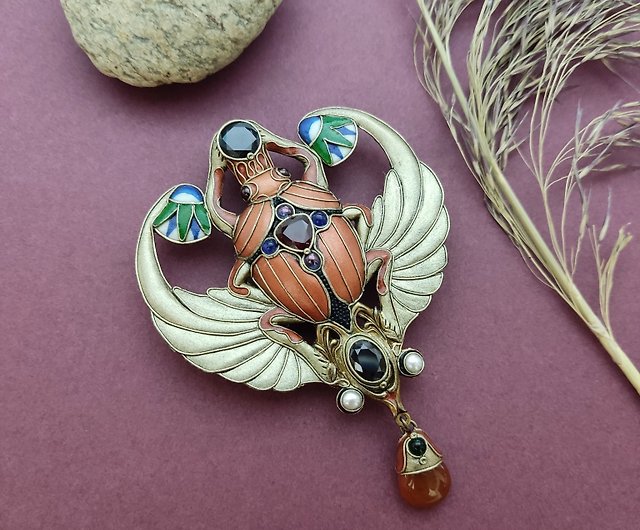 egyptian scarab beetle jewelry
