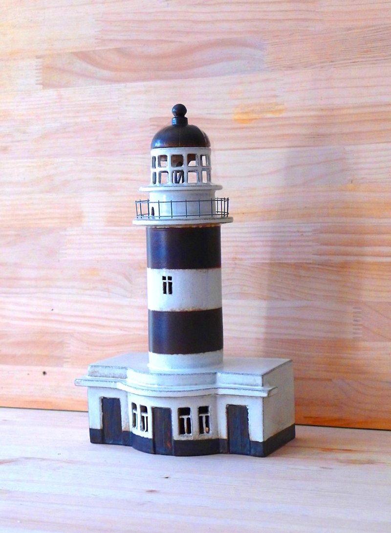 N131 Dongjiyu Lighthouse Essential Oil Ceramic Lamp - Lighting - Pottery 