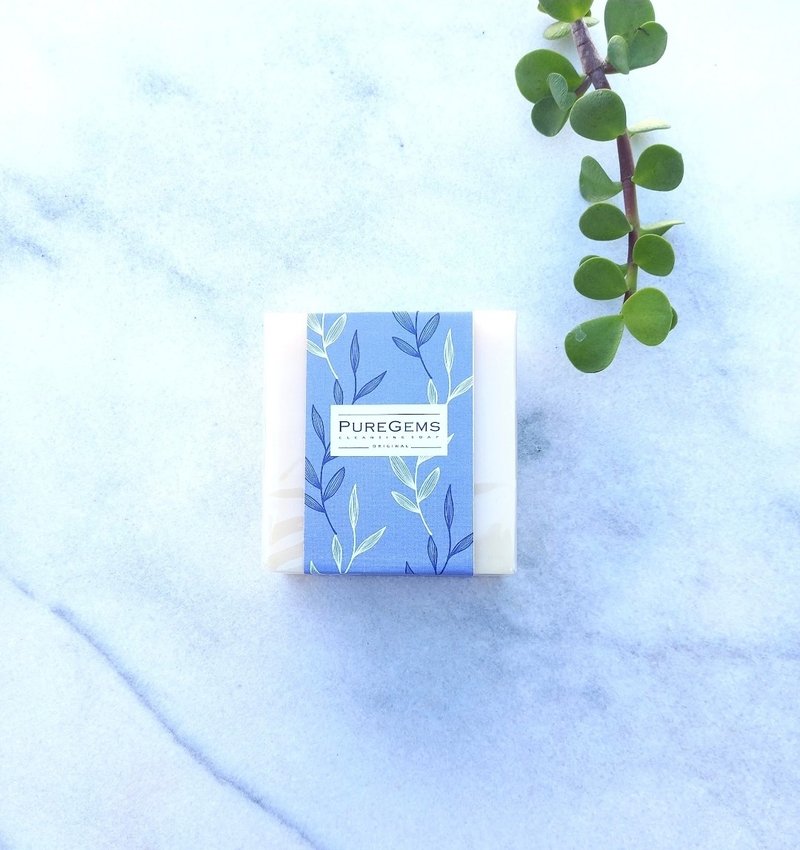 PUREGEMS 蜂膠。橄欖。冷杉 薰衣草 雪松 甜橙。手工皂 - 肥皂/手工皂 - 其他材質 白色