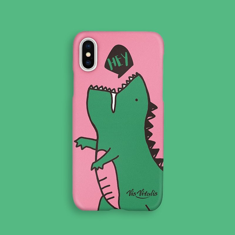 Mouthwater Dragon A Phone Case/iPhone - เคส/ซองมือถือ - พลาสติก สึชมพู