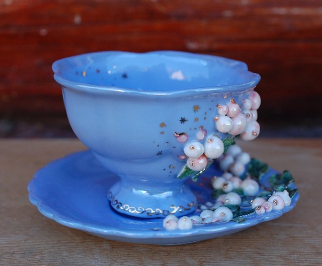 Porcelain Clay Beaker - Shop snowflower Teapots & Teacups - Pinkoi