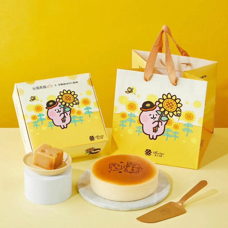 [Cheese Duke] Kanahei's Little Animal Original Cheesecake 6 inches (shipping included) - เค้กและของหวาน - อาหารสด ขาว