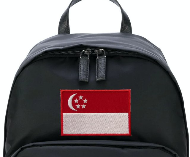 シンガポールシンガポール国旗刺繡旗ホットクロスパッチ