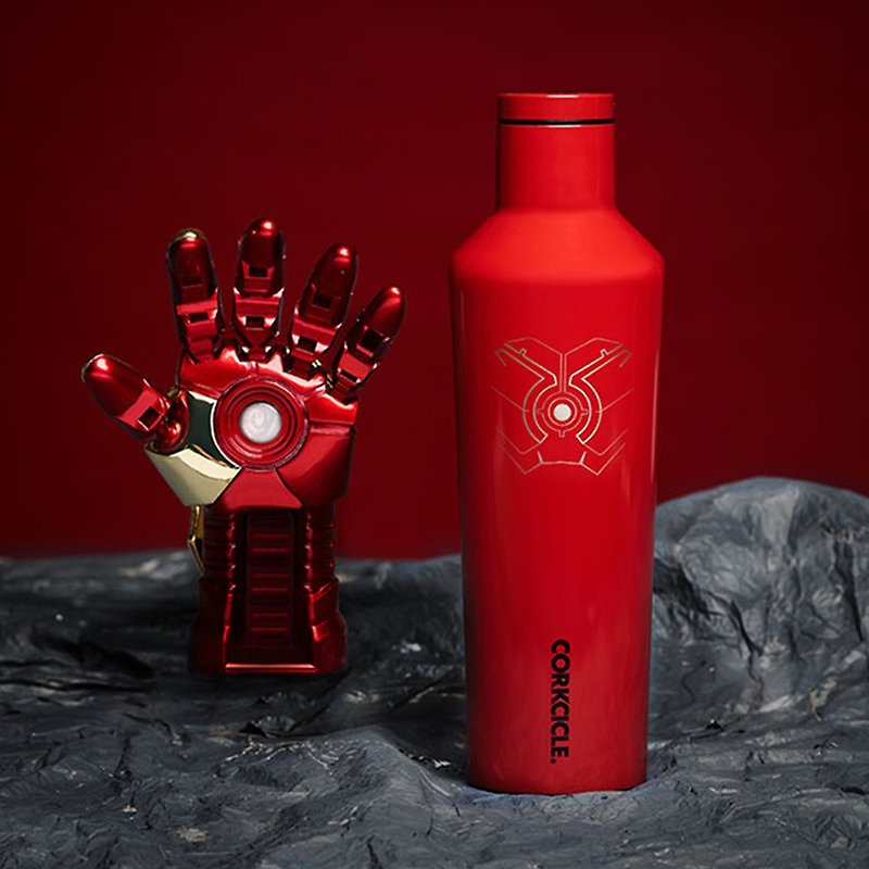 停產-CORKCICLE 漫威系列 三層真空易口瓶470ml-摩登紅(鋼 - 保溫瓶/保溫杯 - 不鏽鋼 紅色