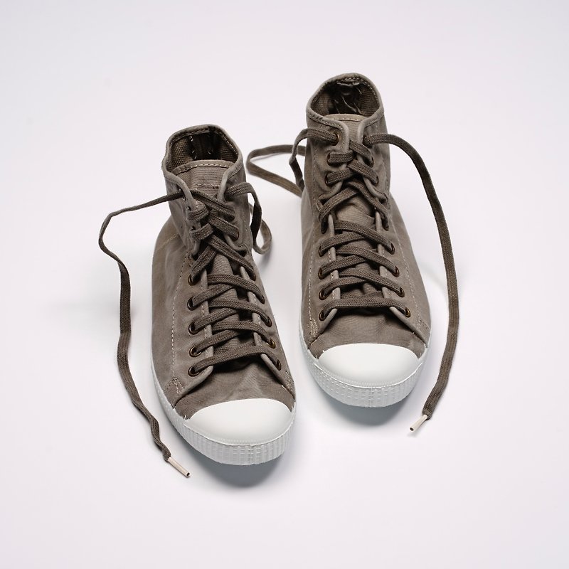 CIENTA Canvas Shoes 61777 34 - รองเท้าลำลองผู้หญิง - ผ้าฝ้าย/ผ้าลินิน สีเทา