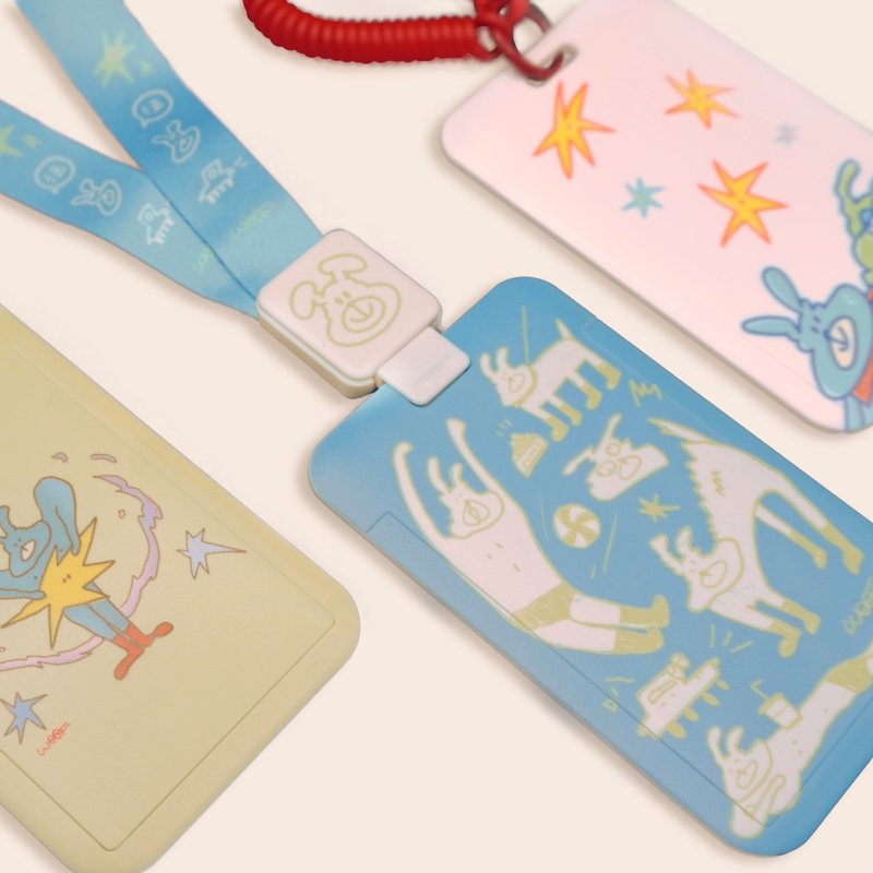 WOOF's ID Card Holder - ที่ใส่บัตรคล้องคอ - พลาสติก หลากหลายสี