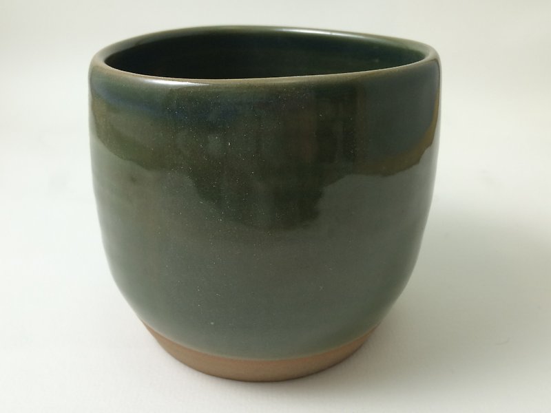 Yan Yan - green handmade ceramic pots - Plants - Other Materials Green