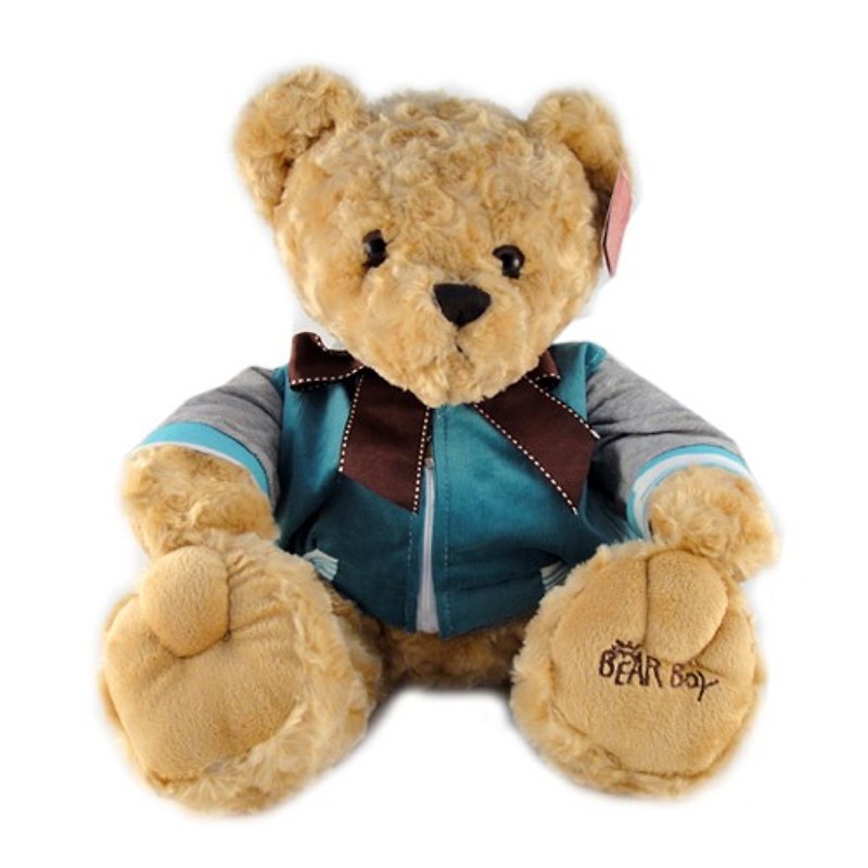 【BEAR BOY】45cm運動風害羞熊-男生 - 公仔模型 - 其他材質 