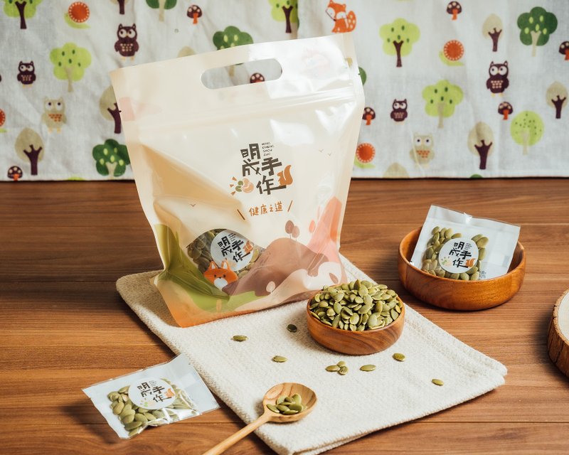 [Mingcheng Handmade] Pumpkin Seed Handbag (15gX30 Pack/Souvenir/Original Nuts/Selected) - Snacks - Fresh Ingredients White