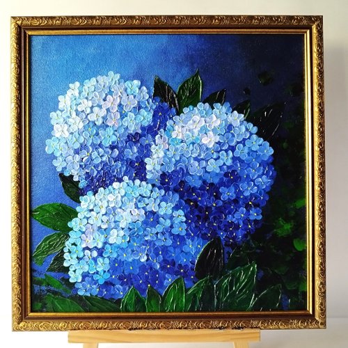 油絵 専用 青いあじさいを差したテーブル 500x0.jpg
