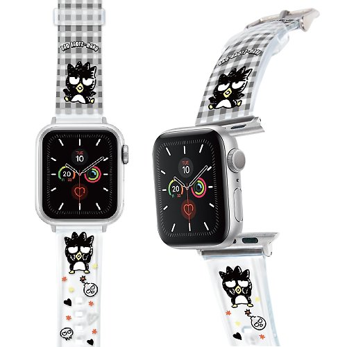 i-Smart SANRIO-Apple Watch-PVC錶帶-格紋系列-BAD BADTZ-MARU