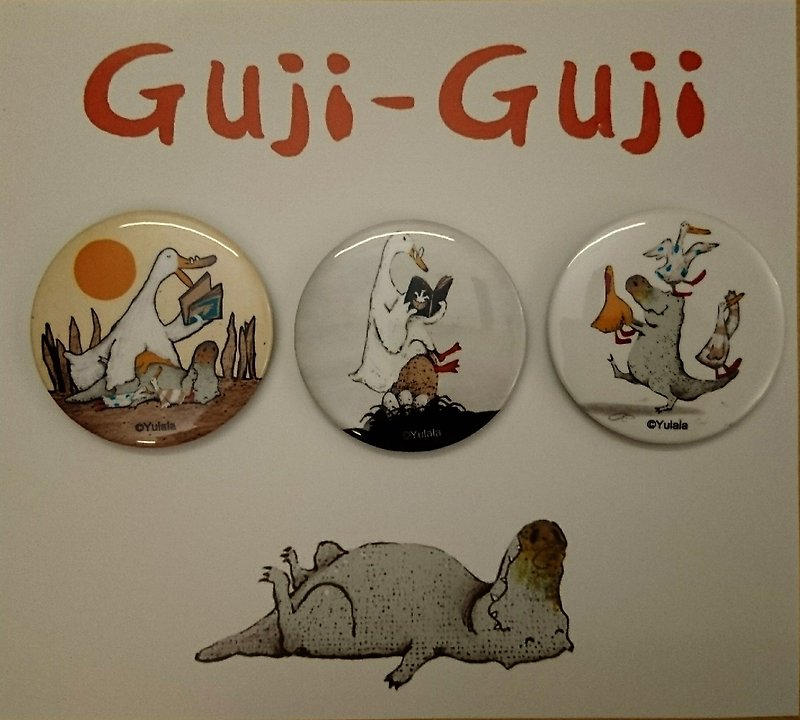 GujiGuji pin magnet - Brooches - Other Metals 