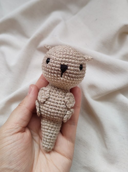 く*み様 カワウソ☆あみぐるみ☆ぬいぐるみ☆ハンドメイド 0_16a5cec6912cbffc6f9dd7249247