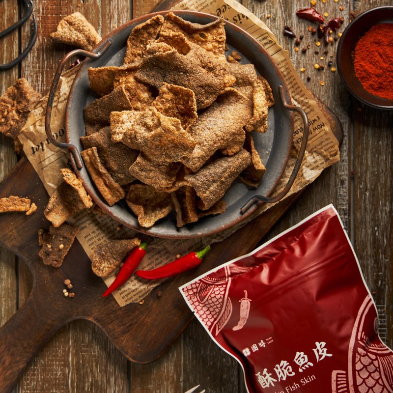 [TUANSHIH] Spicy and crispy fish skin 3 packs (up to) (cod ingredients) - Snacks - Fresh Ingredients 