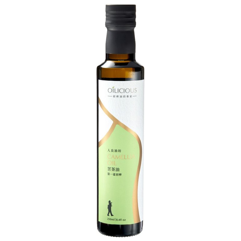 Renliang Oil Factory First Cold Pressed Virgin Light Roasted Hand-Selected Bitter Tea Oil 250ml Oriental Olive Oil Omea-9 - เครื่องปรุงรส - อาหารสด สีเขียว