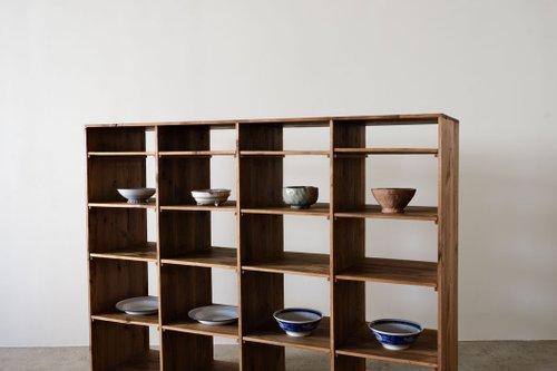 むじま家具 BOKTO || 古材 || フラワーキャビネット シェルフ