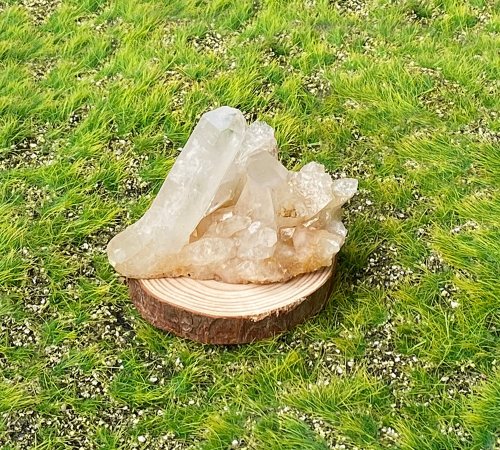 fitter 能量水晶-天然原礦能量白水晶簇 開運 可消磁晶石手鍊 快速出貨