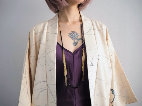 Spring Jacket, Relaxing Luxury Kimono Jacket Haori, Fashion