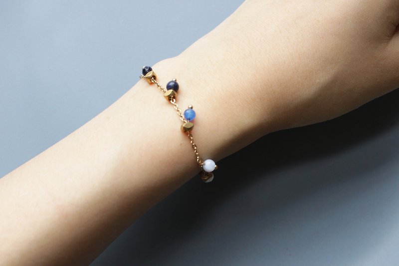 Gradation - bracelet - Bracelets - Other Metals Blue