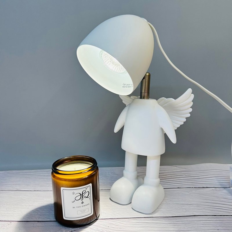 Little angel scented Wax/candle lamp/warming candle lamp - โคมไฟ - โลหะ 