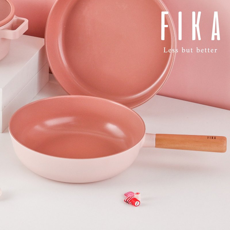 FIKA PINK Wok 26cm (IH) - Pots & Pans - Other Metals Pink