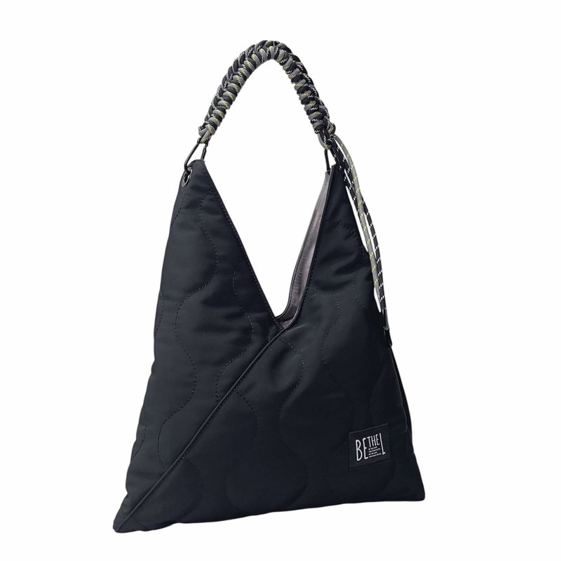 手工掛繩流浪單肩袋 (S) - 側背包/斜背包 - 尼龍 