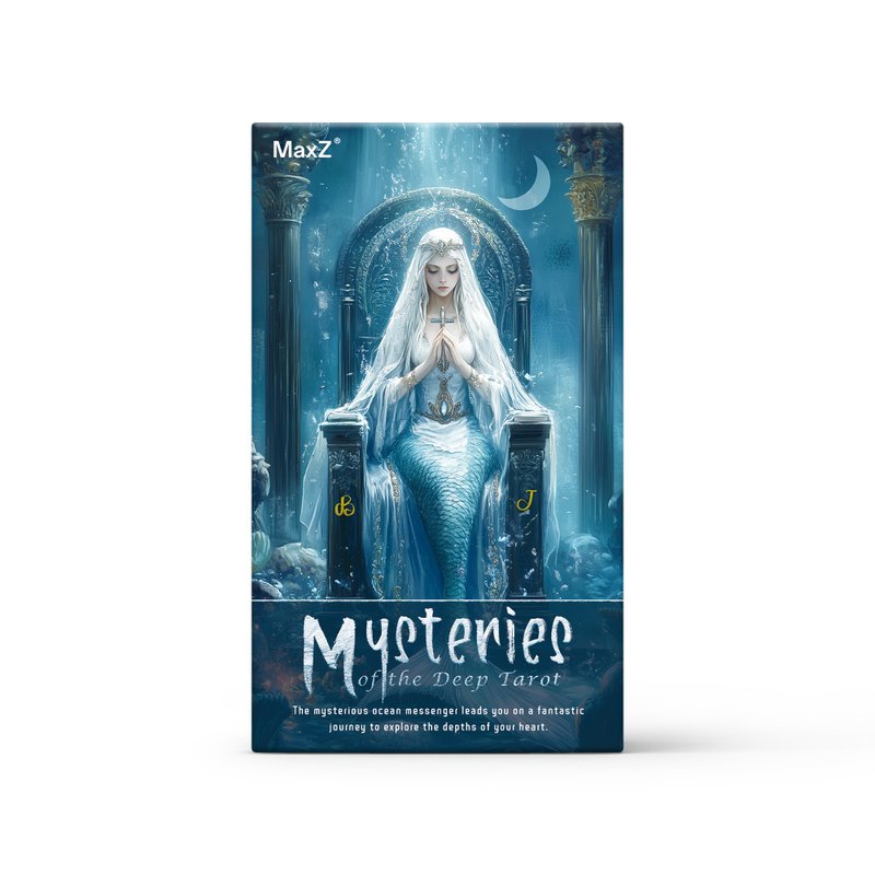 深海之謎塔羅牌經典韋特tarot 新手初學者入門桌游卡牌 - 桌遊/卡 Game - 紙 多色
