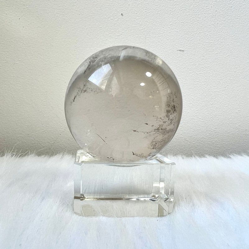 white crystal ball | crystal | crystal ball | crystal ornaments - Items for Display - Crystal Transparent
