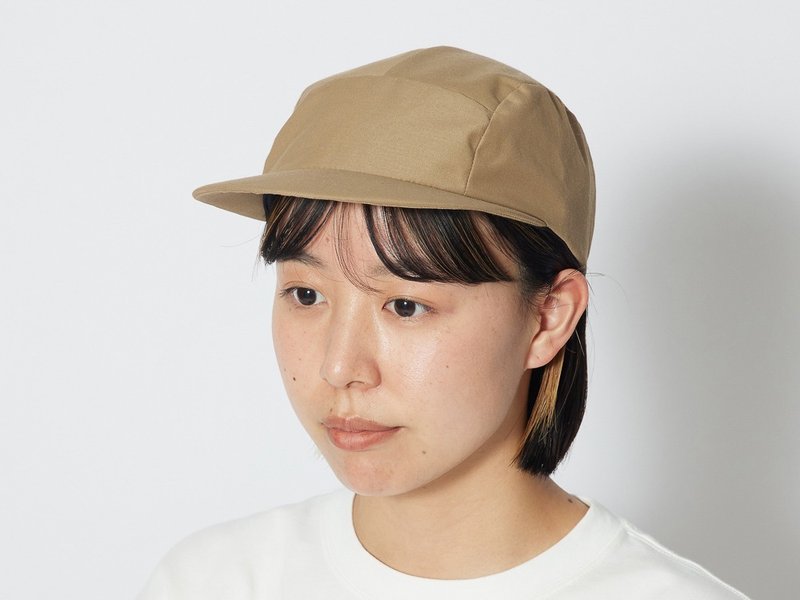 FR Outdoor Cap flame retardant baseball cap wolf brown/black/olive green - Hats & Caps - Polyester Khaki