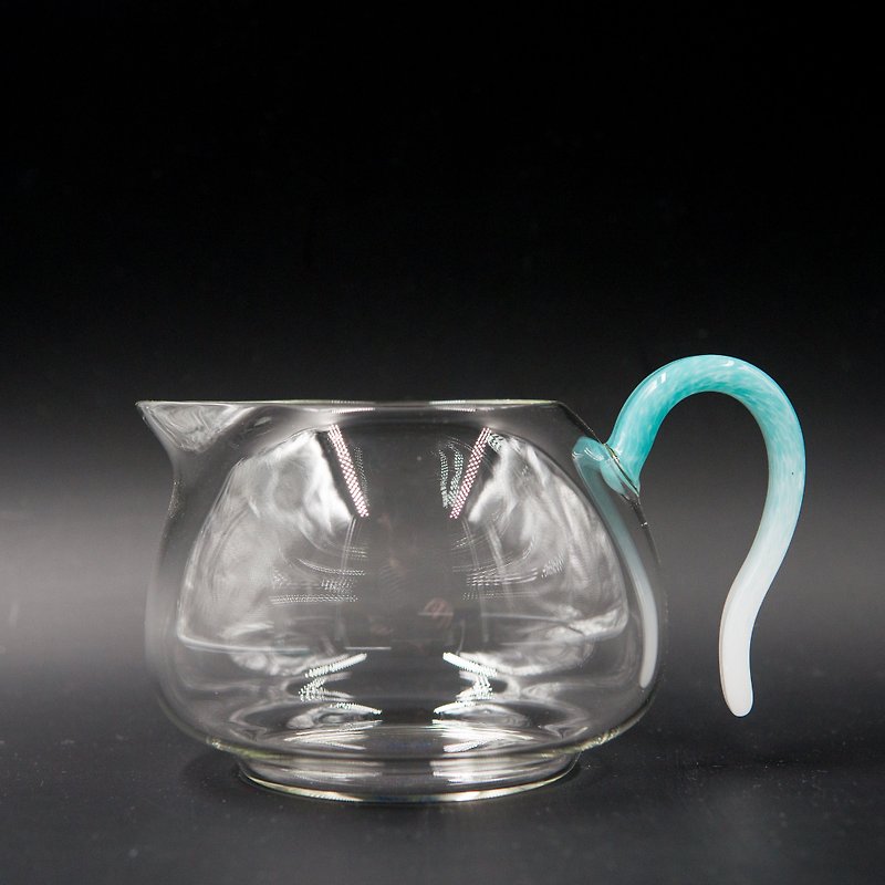 Since the slow hall glass self-slow - jade blue - Teapots & Teacups - Glass 