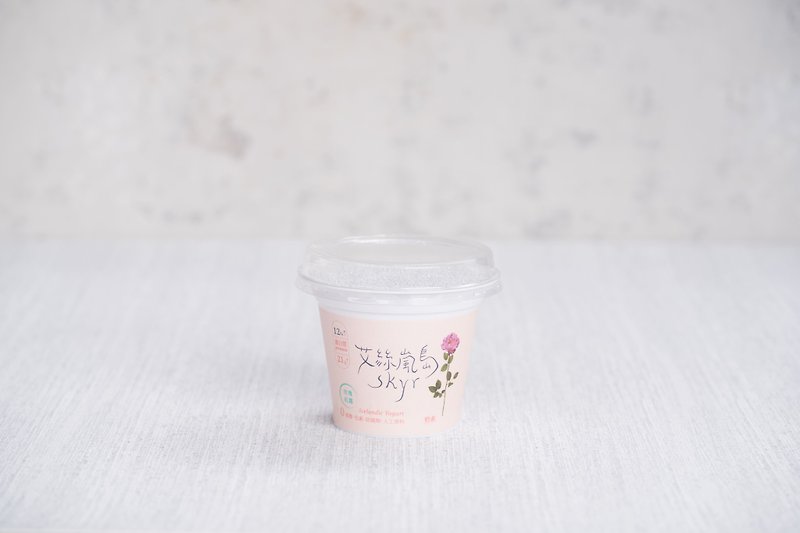 Exclusive cup 170g Rose Red Dew Skyr │ Lacto-vegetarian - Yogurt - Other Materials 