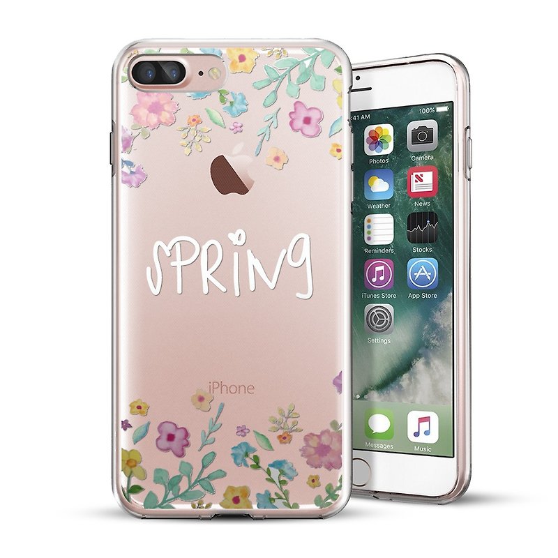 AppleWork iPhone 6 / 6S / 7/8オリジナルデザインケース - 春のCHIP-056 - スマホケース - プラスチック 多色