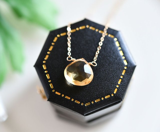 K14 ゴールドフィルド(GF) 　アメジストｘシトリン　ピアス /1ペア