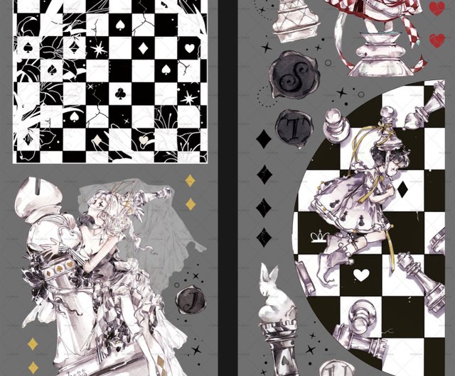 夜空のチェス物語 PETマスキングテープ 10m巻 - ショップ MOODTAPE