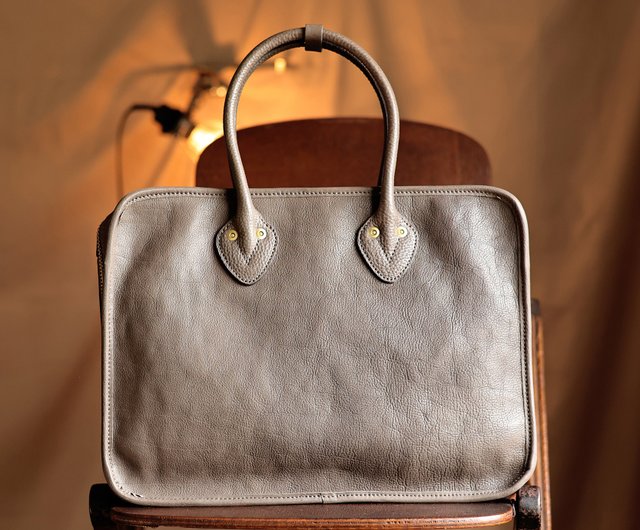 イタリア ヴィンテージ TOSCANO トスカーノ 堅牢 レザー ダレスバッグ