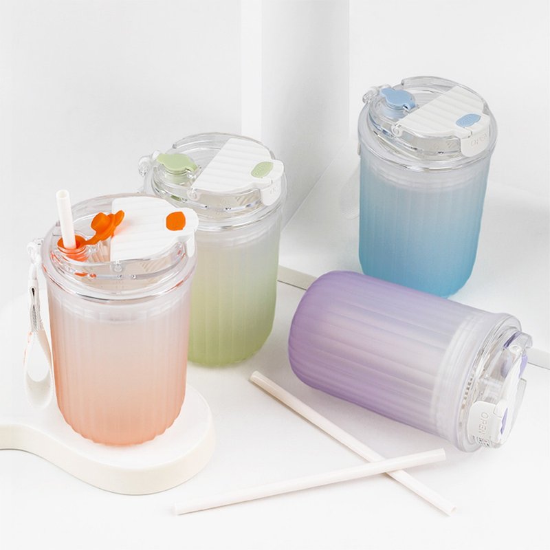 漸變渲染  隨行480ml 咖啡杯 - 水壺/水瓶 - 其他材質 