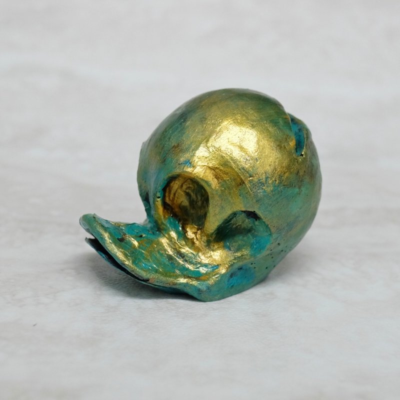 Business card holder『Duck’s skull』 - Folders & Binders - Stone Multicolor