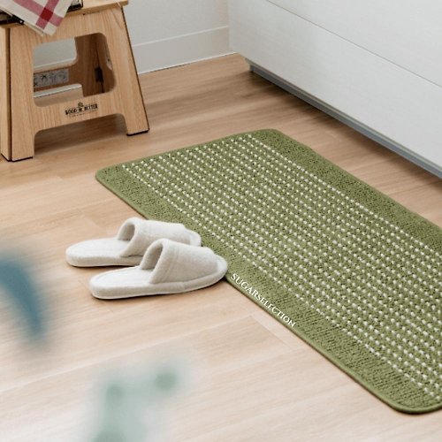 微糖花植間 舒適多功能地毯-日本製/廚房地墊/廚房用品/房間地墊