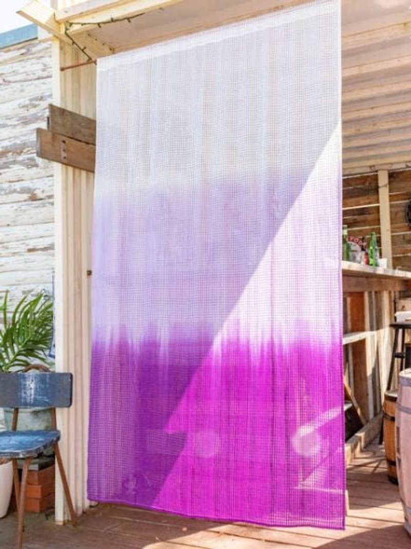 Gradient Dip Dye Curtain 178cm - ม่านและป้ายประตู - วัสดุอื่นๆ 